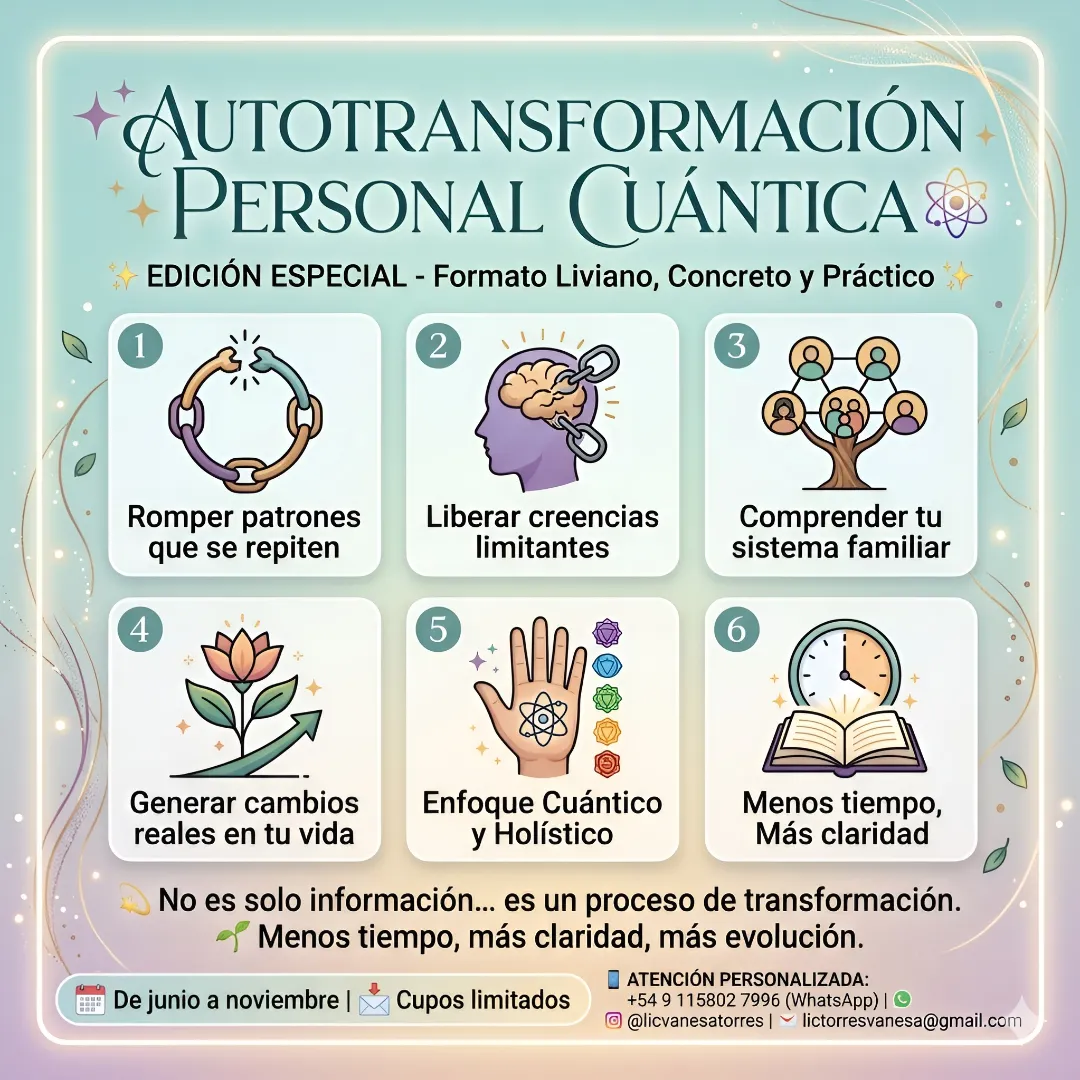 Autotransformación Personal Cuántica